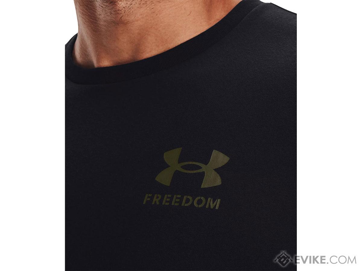 Under Armour Men's UA Freedom Flag T-Shirt (Color: Black / OD Green ...