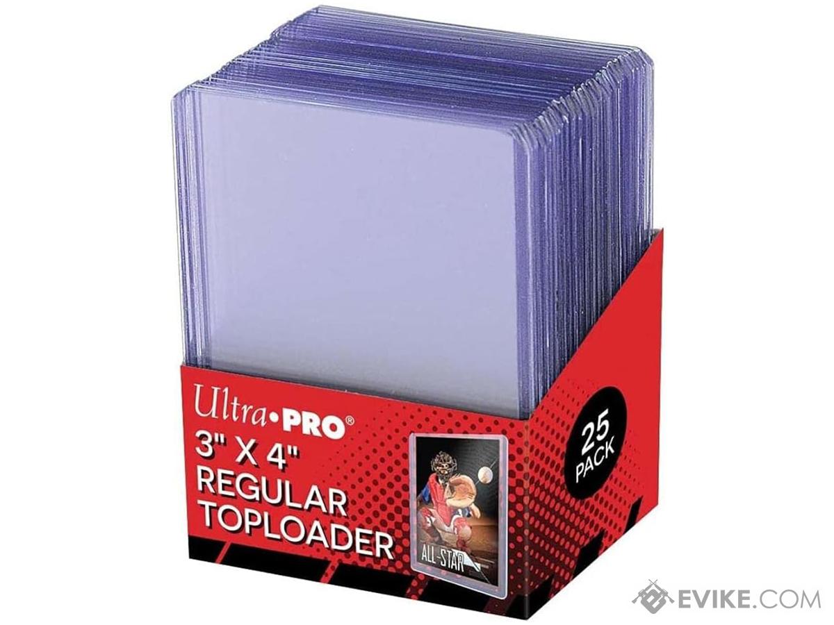 Ultra Pro 3 X 4 Regular Top Loader Protective Card Sleeves (Model: 25 Pack)