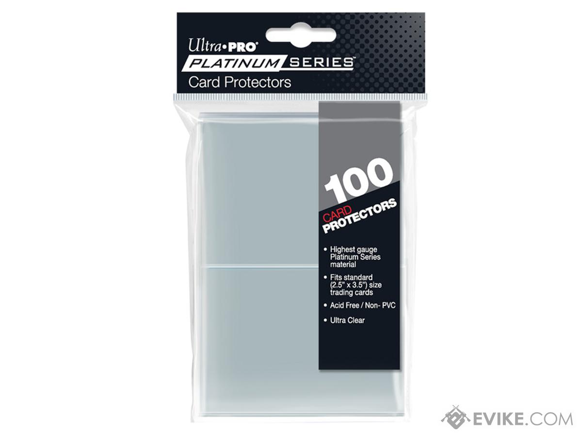 Ultra Pro Platinum Series Soft Protective Card Sleeves (Model: 100x Pack)