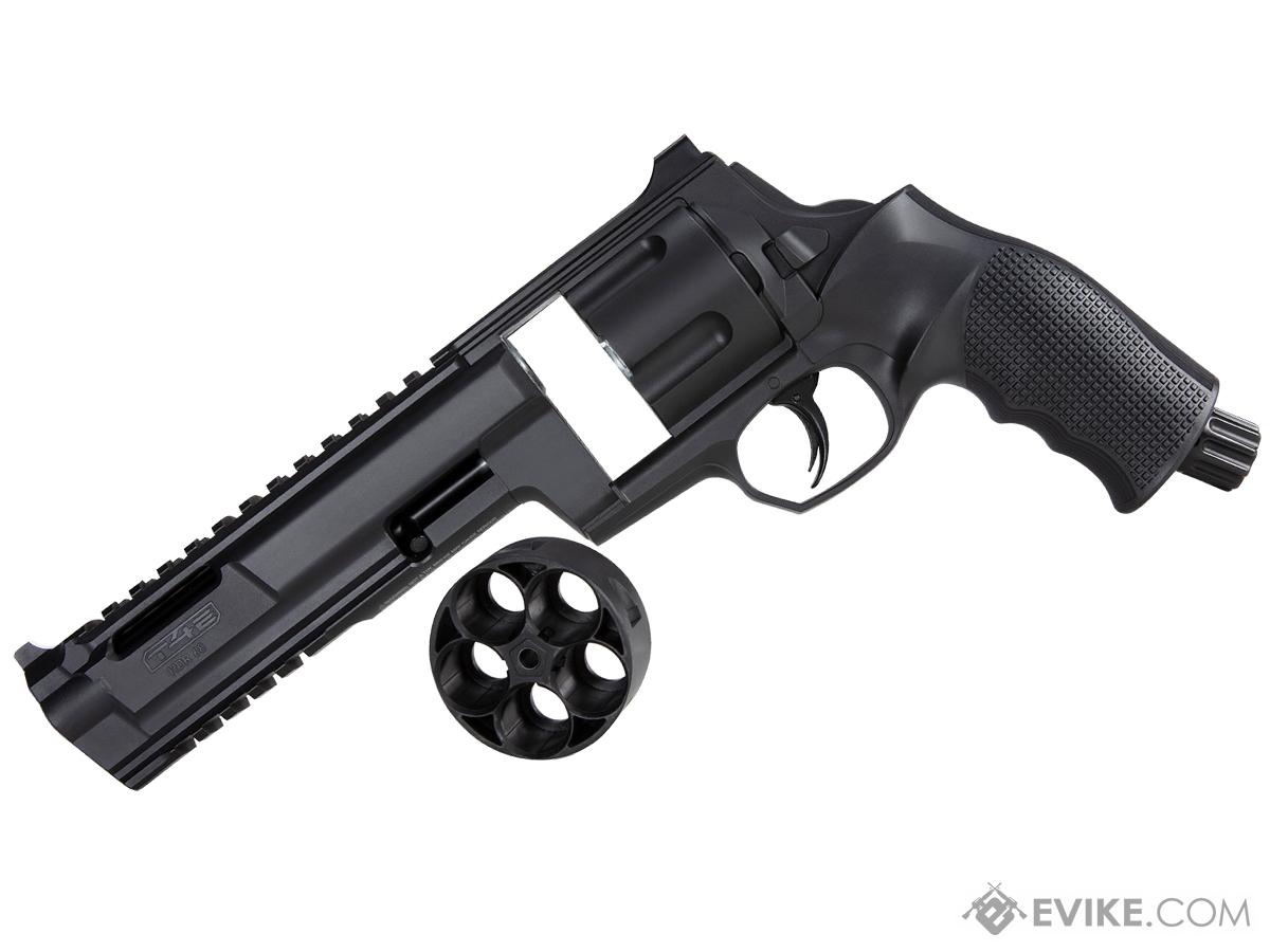 Umarex T4E HDR .68 Caliber Paintball Gun Marker Revolver Training Pistol -  Black for sale online