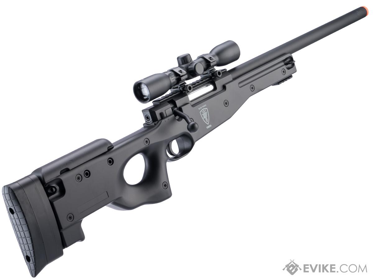 Elite Force Tundra Airsoft Bolt Action Sniper Rifle w/ 4x32 Scope ...