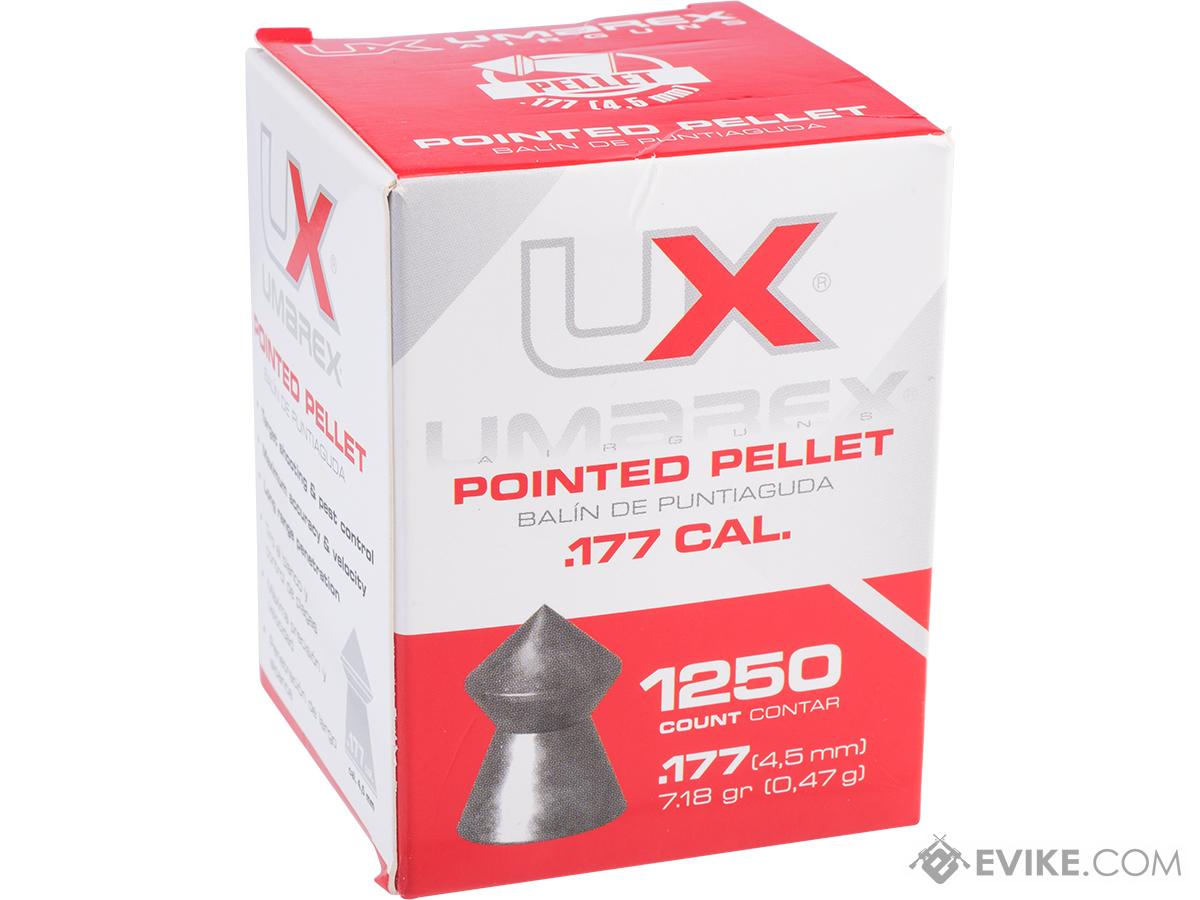 Umarex .177cal Pointed Pellets (Package: 1250 Count)