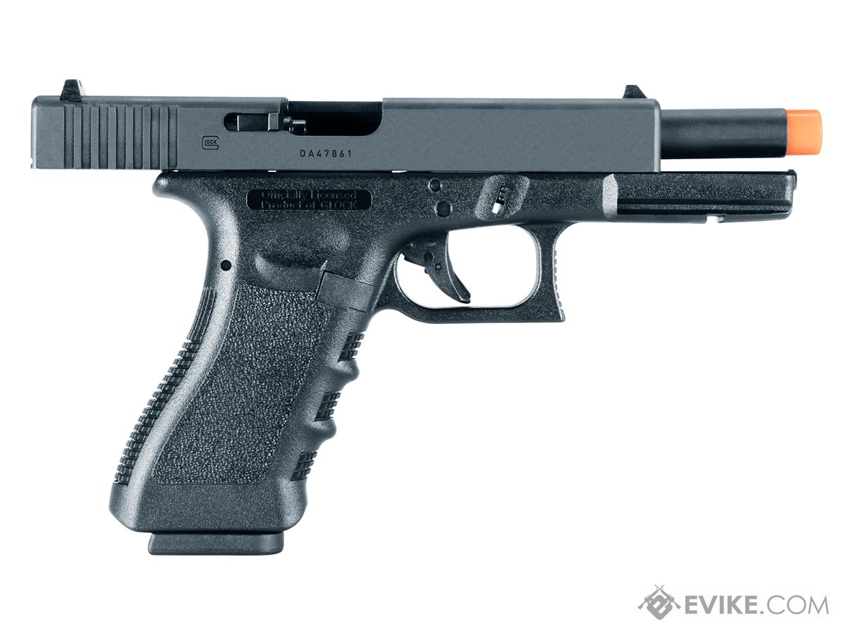 Elite Force GLOCK 17 Gen.3 CNC Steel Gas Blowback Airsoft Pistol by GHK,  Airsoft Guns, Gas Airsoft Pistols - Evike.com Airsoft Superstore