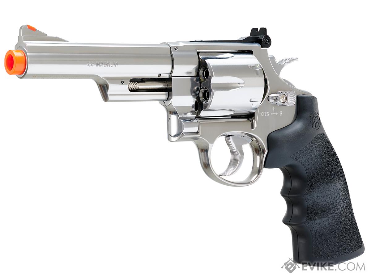 ASG Dan Wesson CO2 Airsoft Revolver - 6 Barrel - Chrome