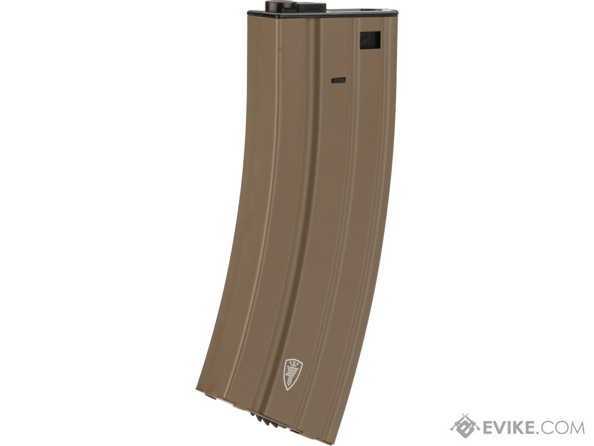 Elite Force M4 / M16 300rd Hi-Cap Steel Magazine for Airsoft AEG Rifles (Color: Tan / Single Mag)