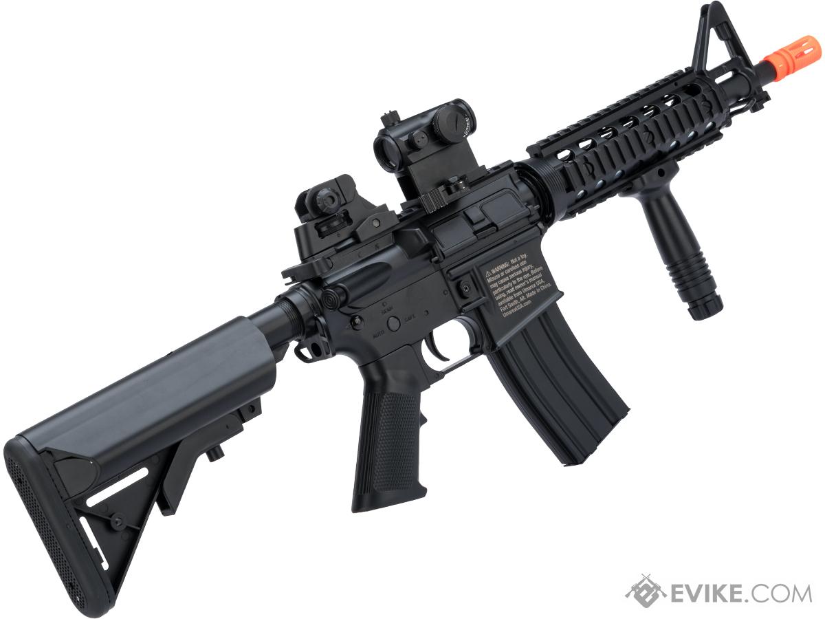 ELITE FORCE CQC M4/M16 AEG AIRSOFT RIFLE - BLACK/FDE - MiR Tactical