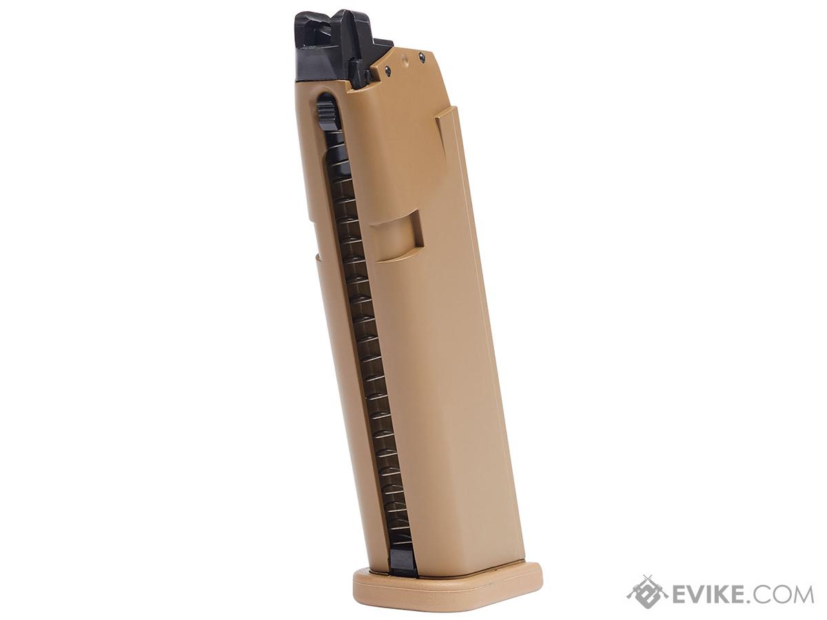 Elite Force 20rd Magazine for GLOCK Licensed G19X Airsoft GBB Pistols (Color: Tan)