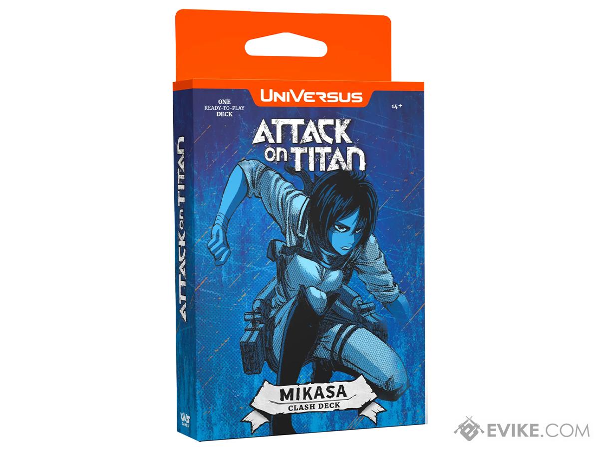 UniVersus Attack on Titan: Battle for Humanity Clash Deck (Model: Mikasa Ackerman)