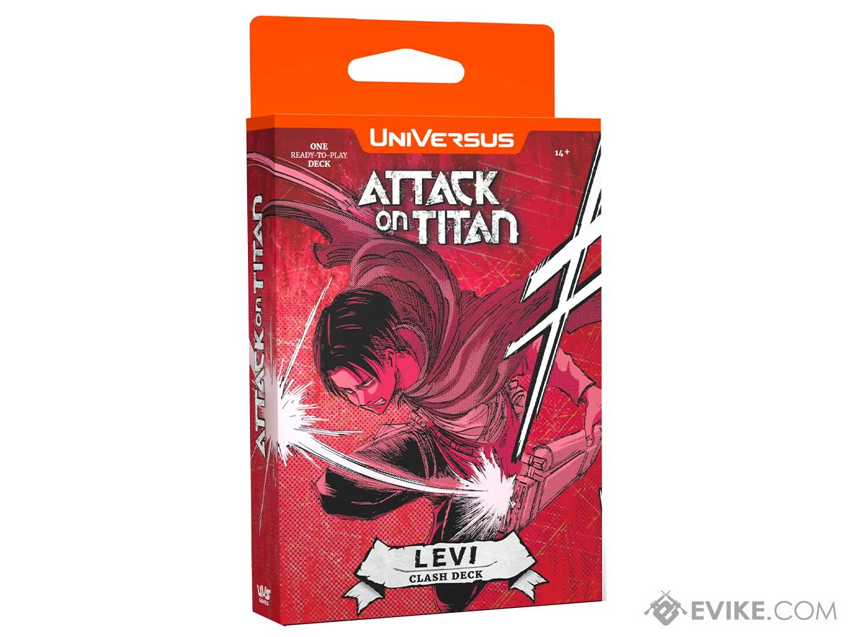 UniVersus Attack on Titan: Battle for Humanity Clash Deck (Model: Levi Ackerman)