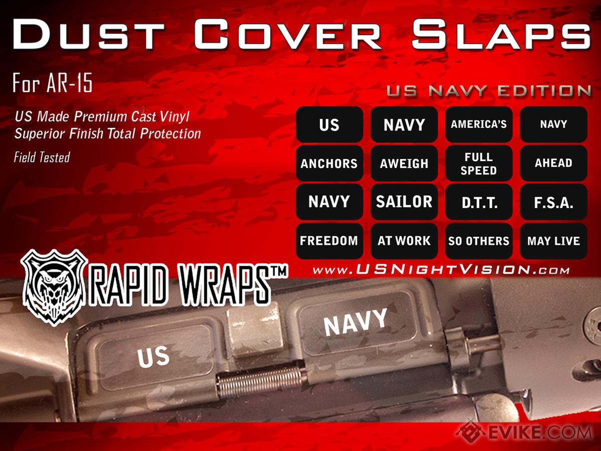 US NightVision Rapid Wraps Dust Cover Slaps (Model: US Navy Edition)