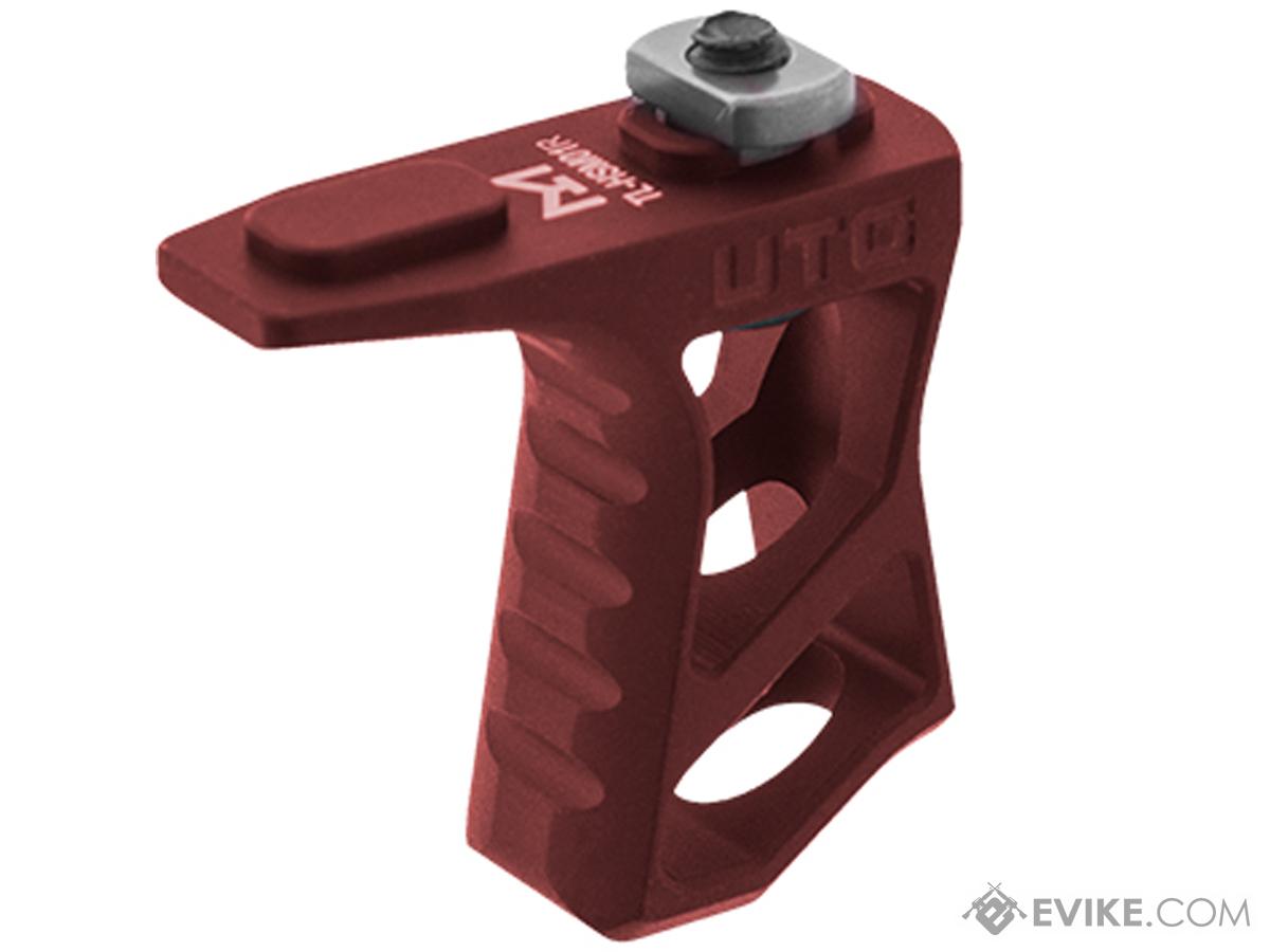 UTG Ultra Slim Handstop (Color: Red / M-LOK)