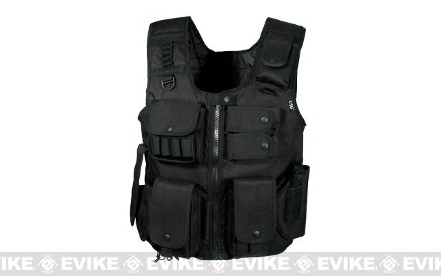 Utg Law Enforcement Tactical Swat Vest Black Tactical Gearapparel Body Armor And Vests