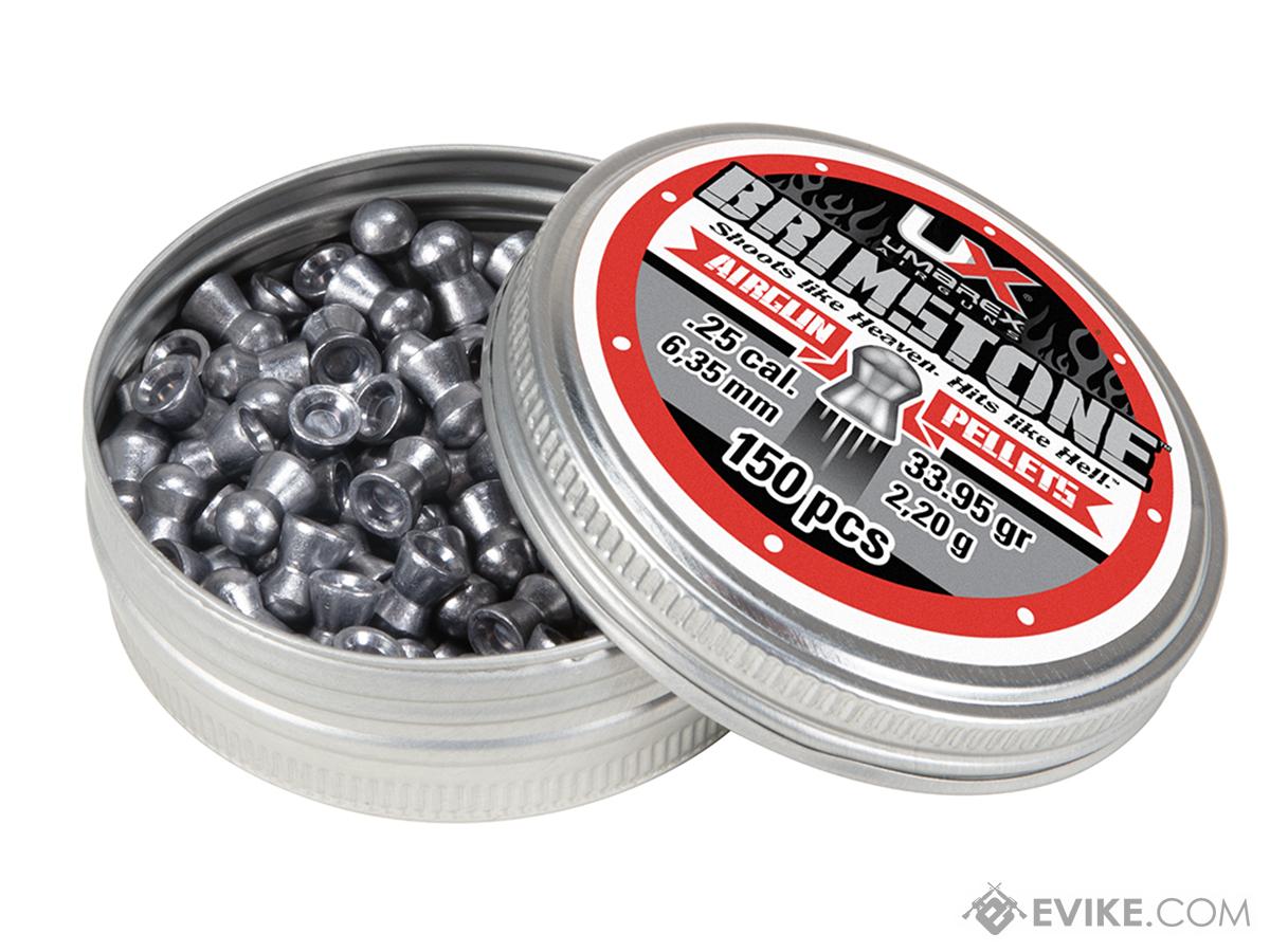 Umarex Brimstone Titan Series Dome Pellets (Model: .25cal / 150 Rounds)