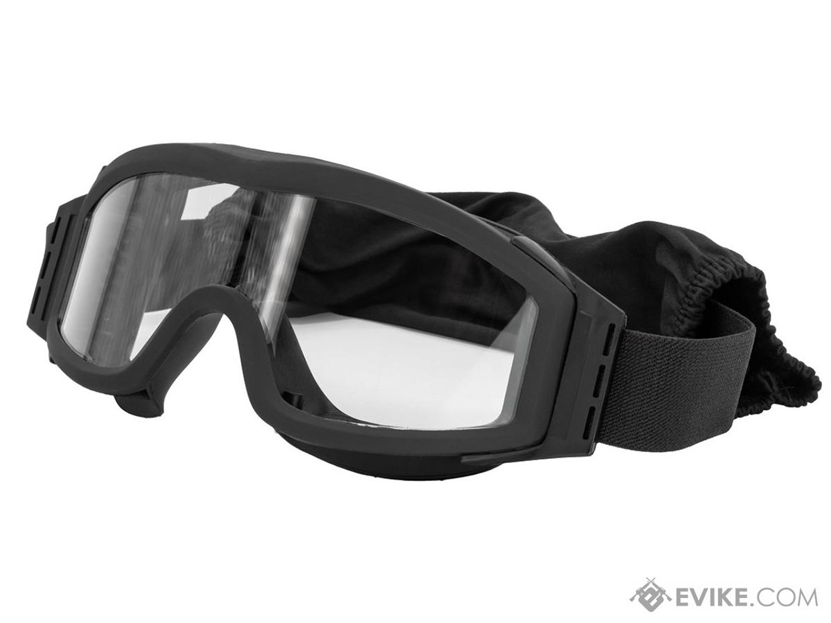 Valken VTAC Tango Tactical Goggles (Color: Black / Standard Clear Lens)