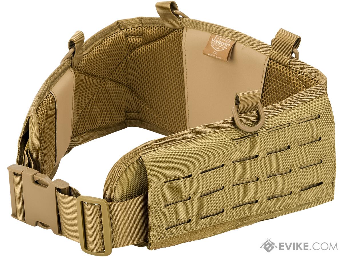 Valken Laser Cut Battle Belt (Color: Tan / Medium), Tactical Gear ...