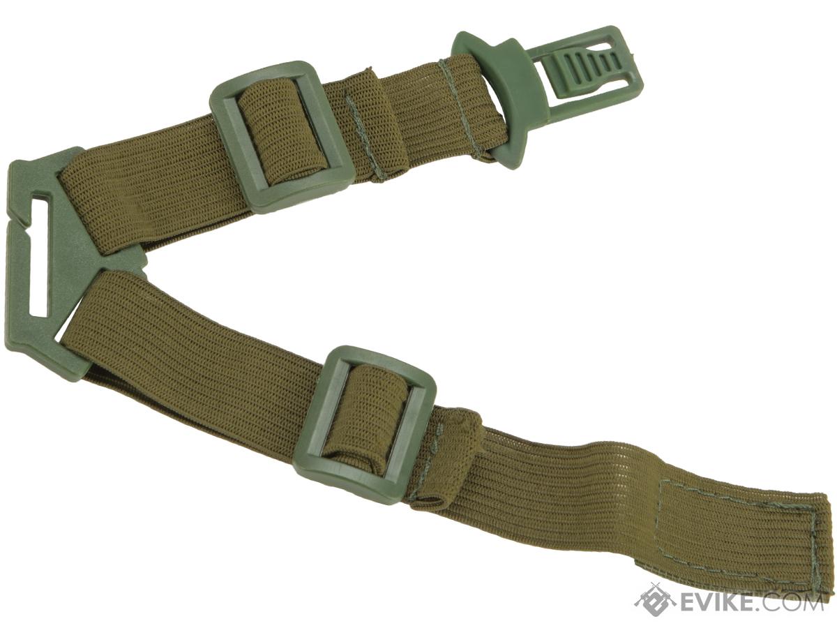 Valken Helmet Buckle Upgrade Kit for Mesh Masks (Color: OD Green)