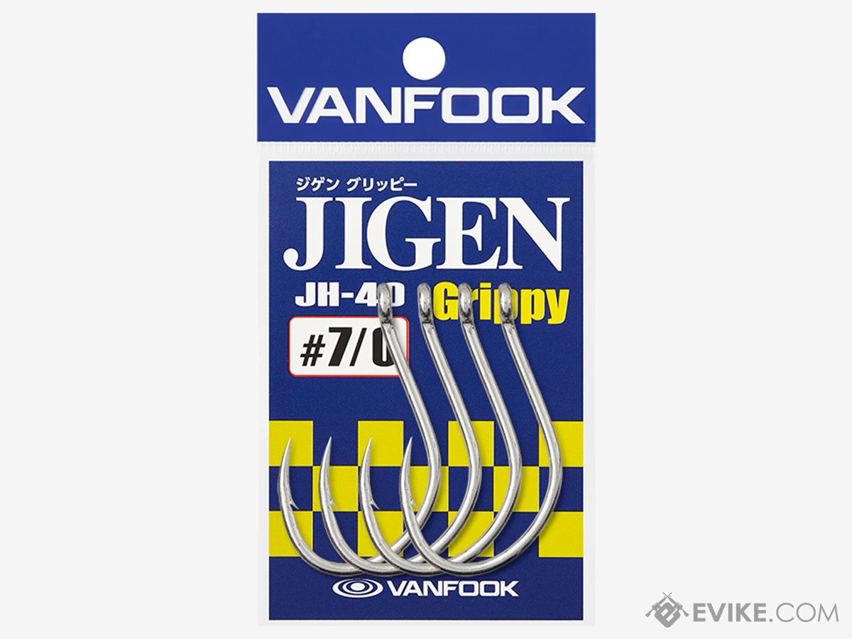Vanfook Jigen Grippy Jigging Hook (Size: #7/0 / 4 Pack), MORE
