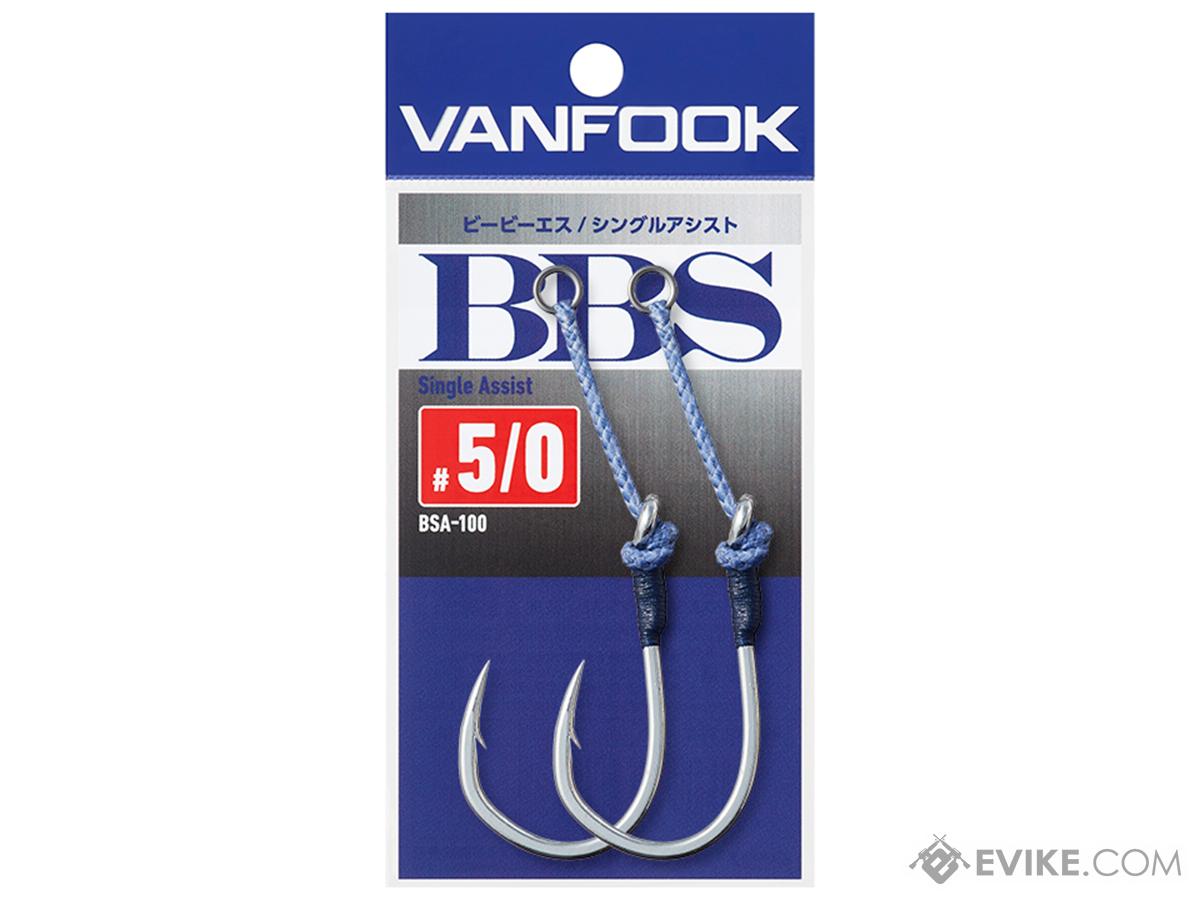 Vanfook Ring Eye BBS Series Single Assist Fishing Hook (Size: #3/0