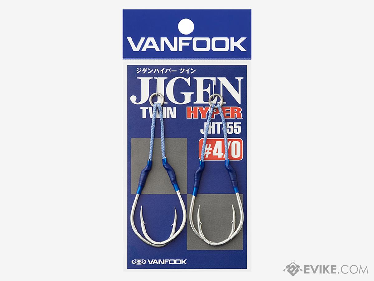 Vanfook Jigen Hyper Series Twin Assist Fishing Hook (Size: #7/0 / Standard)