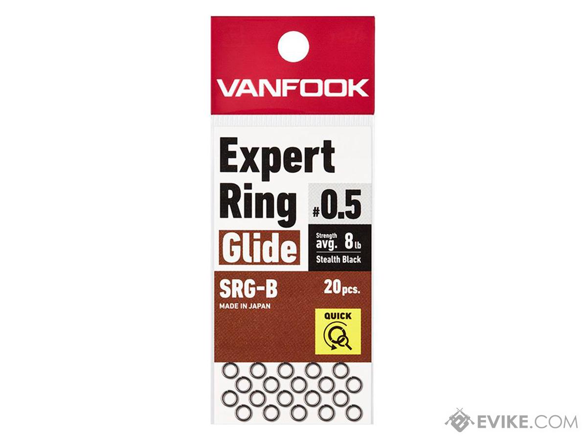 Vanfook Glide Expert Freshwater Split Ring (Color: Stealth Black / #0)