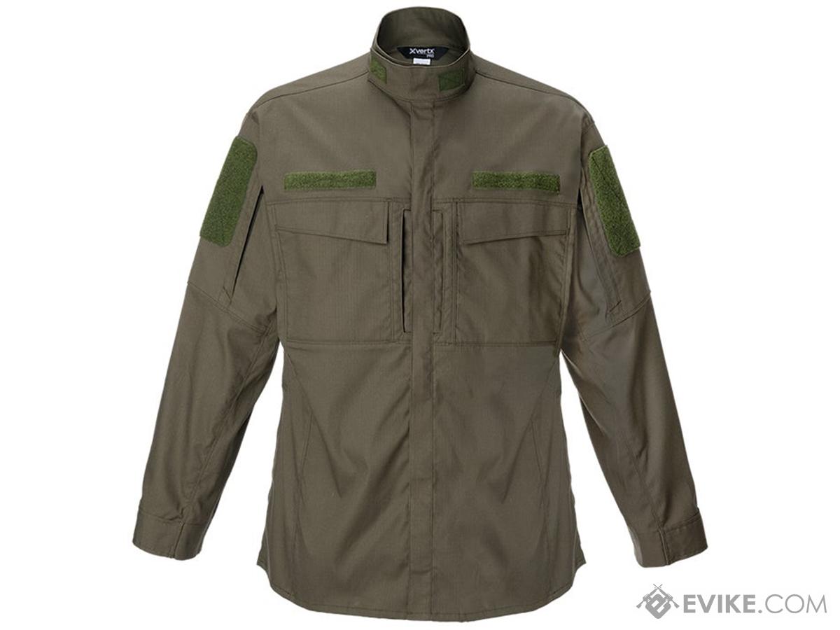 VERTX Recon Flex Garrison Shirt (Color: OD Green / Small)