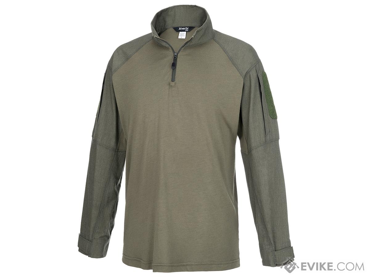 VERTX Recon X Long Sleeve Combat Shirt (Color: Ranger Green / X-Large)