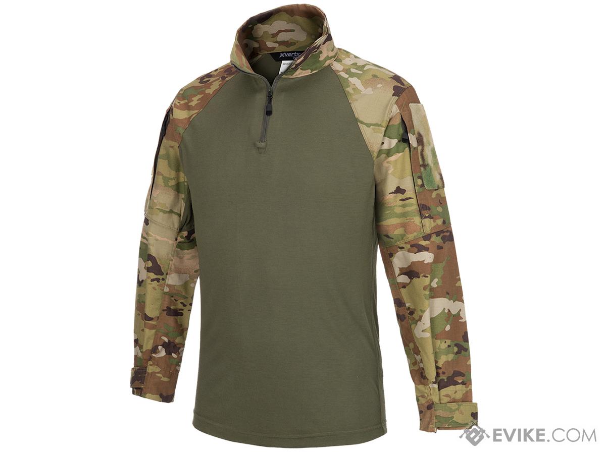 VERTX Recon X Long Sleeve Combat Shirt (Color: Scorpion / Small)