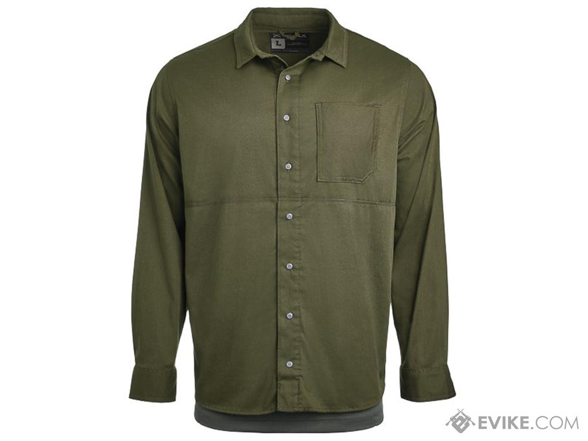 VERTX Guardian Stretch Long Sleeve Shirt (Color: Ranger Green / Small)