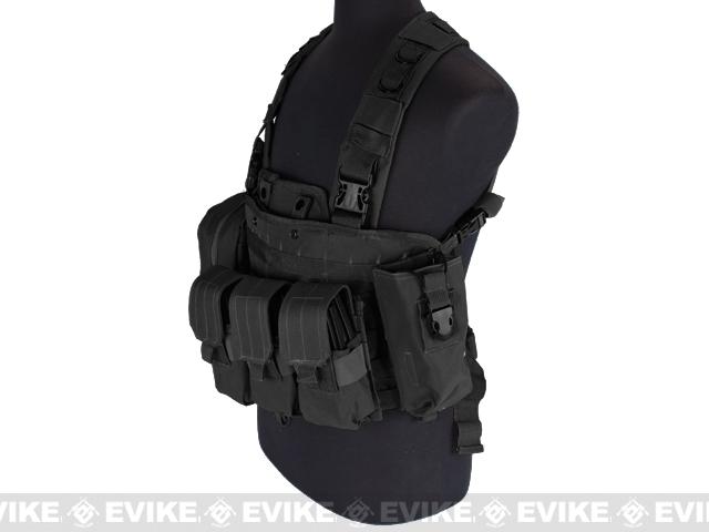 Defcon Commando Chest Rig (Color: Black), Tactical Gear/Apparel, Chest ...