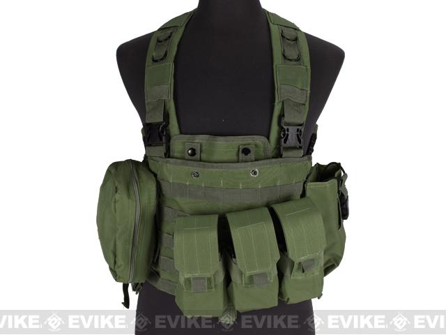 Defcon Commando Chest Rig (Color: OD Green), Tactical Gear/Apparel ...