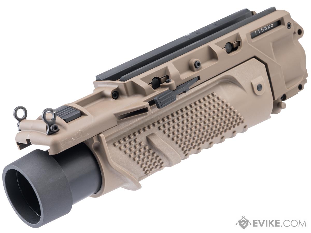 VFC MK13 Mod 0 EGLM Type 40mm Grenade Launcher w/ Magwell Adapters for MK16/MK17 Airsoft Rifle (Color: Tan)