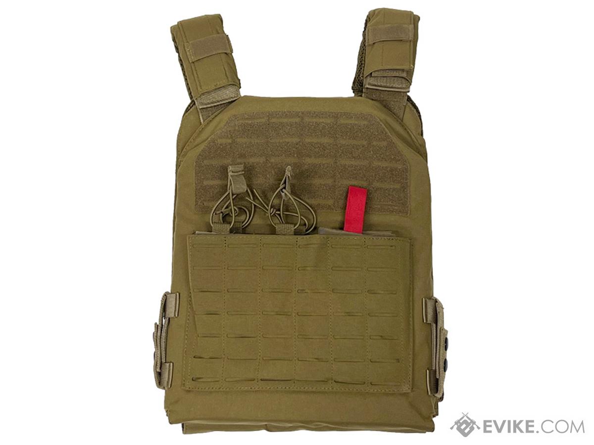 VISM by NcSTAR Laser Cut Plate Carrier (Color: Tan / 11 x 14)