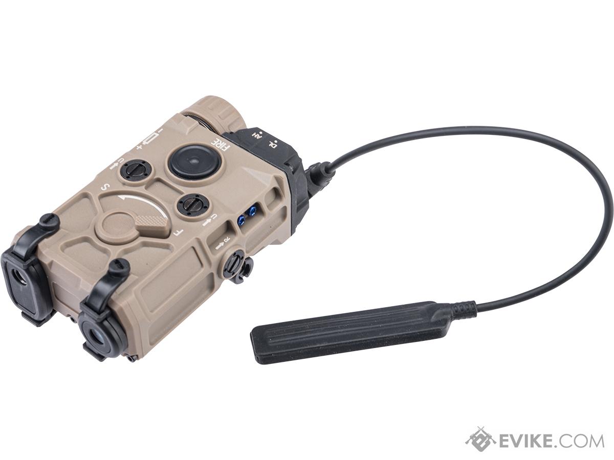 WADSN ET OGL White Light / Laser Device for Airsoft Rifles (Color: Dark  Earth / Red Laser), Accessories & Parts, Mock PEQ Units - Evike.com Airsoft  Superstore