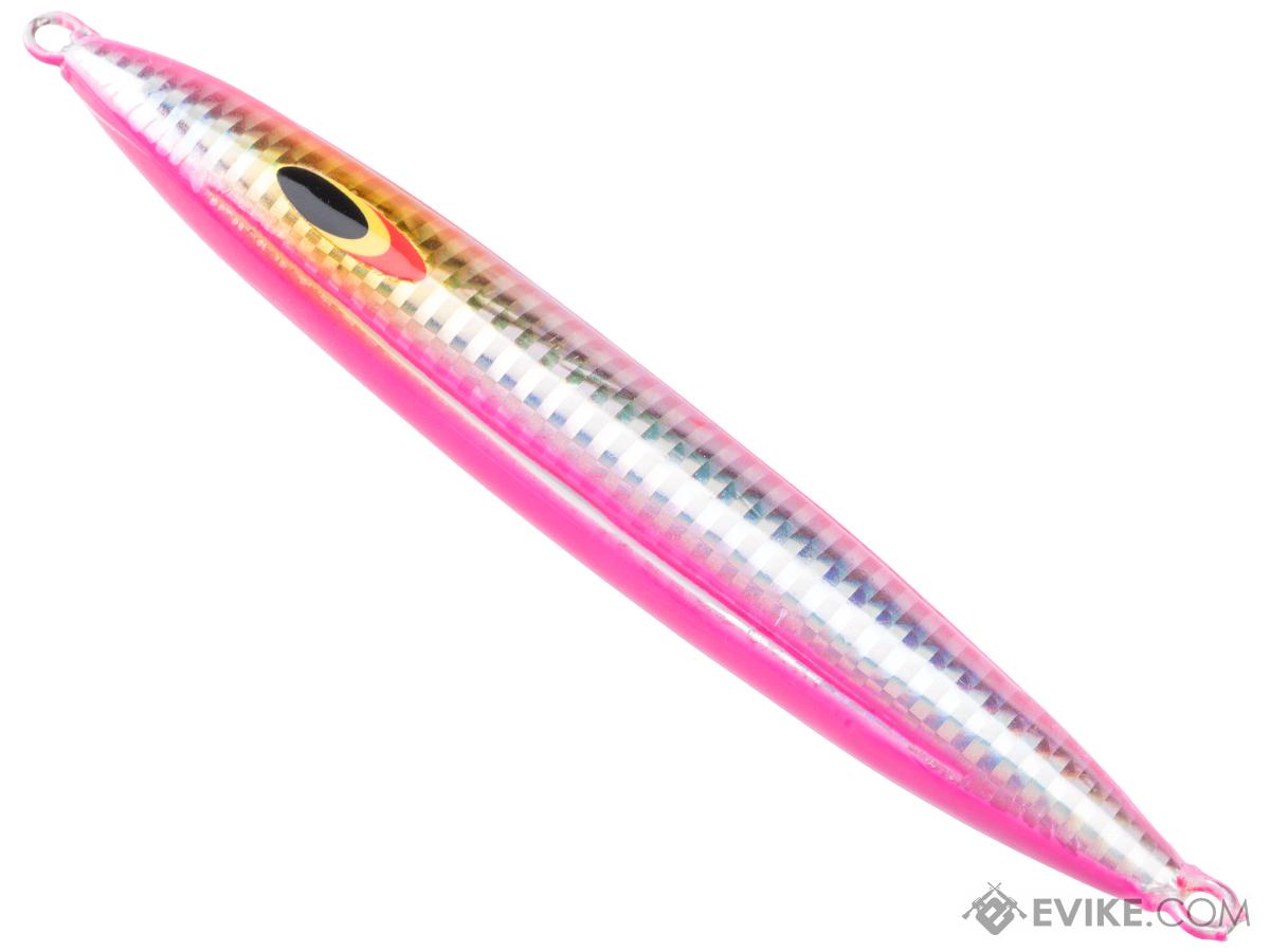 West Coast Jiggers HD Unrigged Fishing Jig (Color: Pink-Silver / 250g)