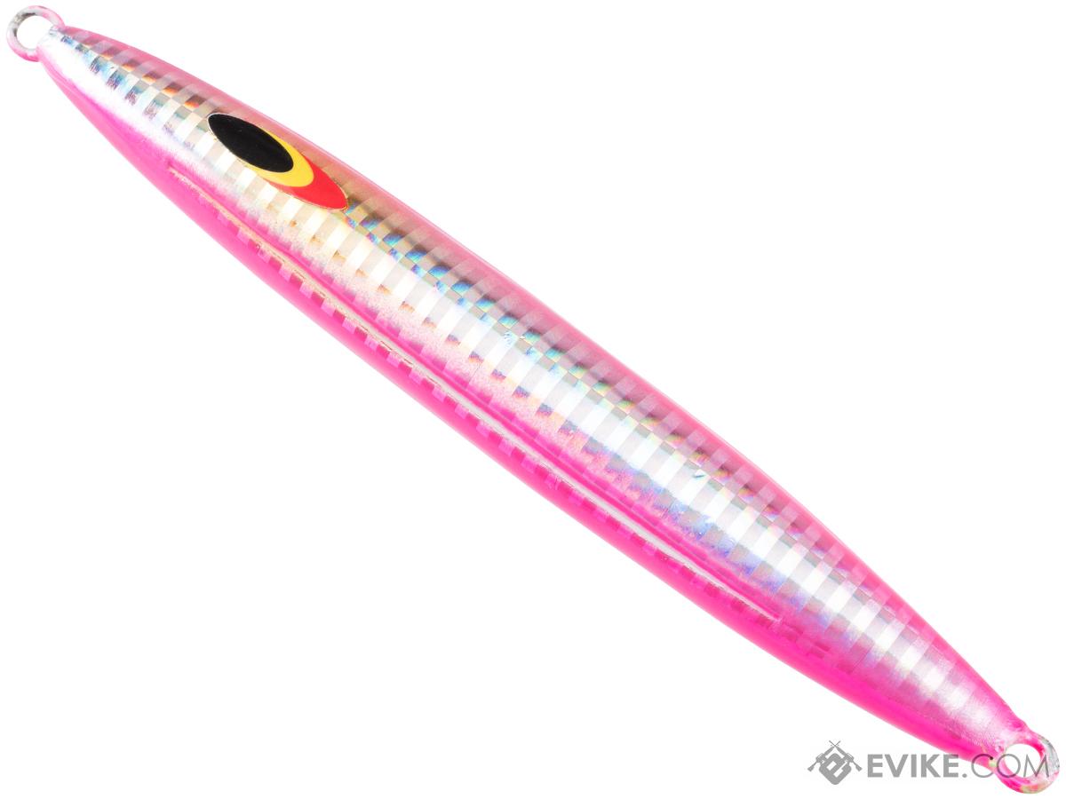 West Coast Jiggers HD Unrigged Fishing Jig (Color: Pink-Silver / 200g)