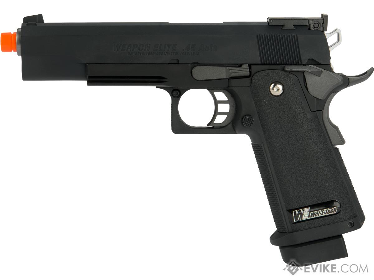 We-tech Hi-capa Airsoft Gas Blowback Pistol (model: 5.1 Government 