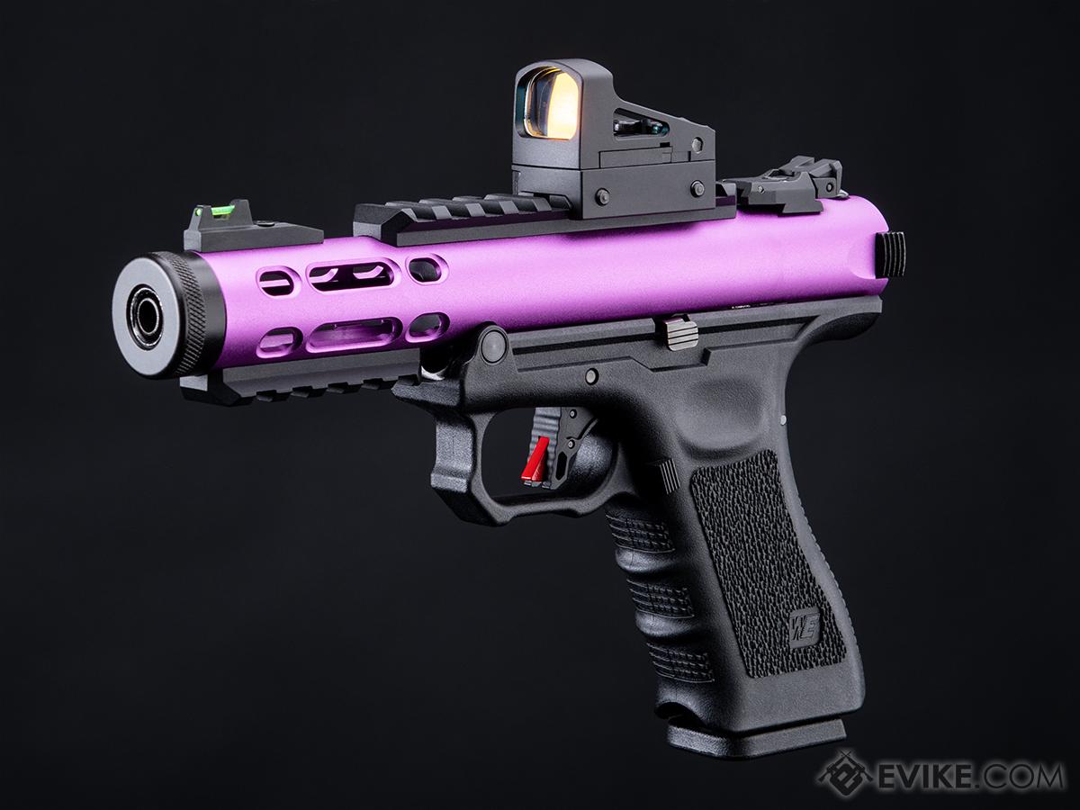 WE-Tech Galaxy Select-Fire Gas Blowback Airsoft Pistol (Color: Purple /  Standard / Gun Only), Airsoft Guns, Gas Airsoft Pistols -  Airsoft  Superstore