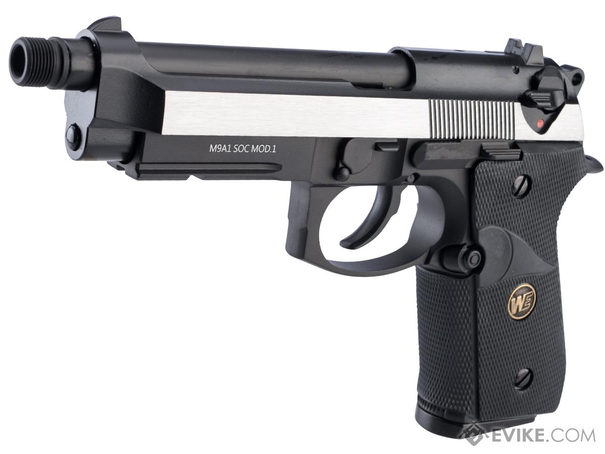 WE-Tech M9A1 Gas Blowback Pistol (Color: Two-Tone), Airsoft Guns, Gas  Airsoft Pistols - Evike.com Airsoft Superstore