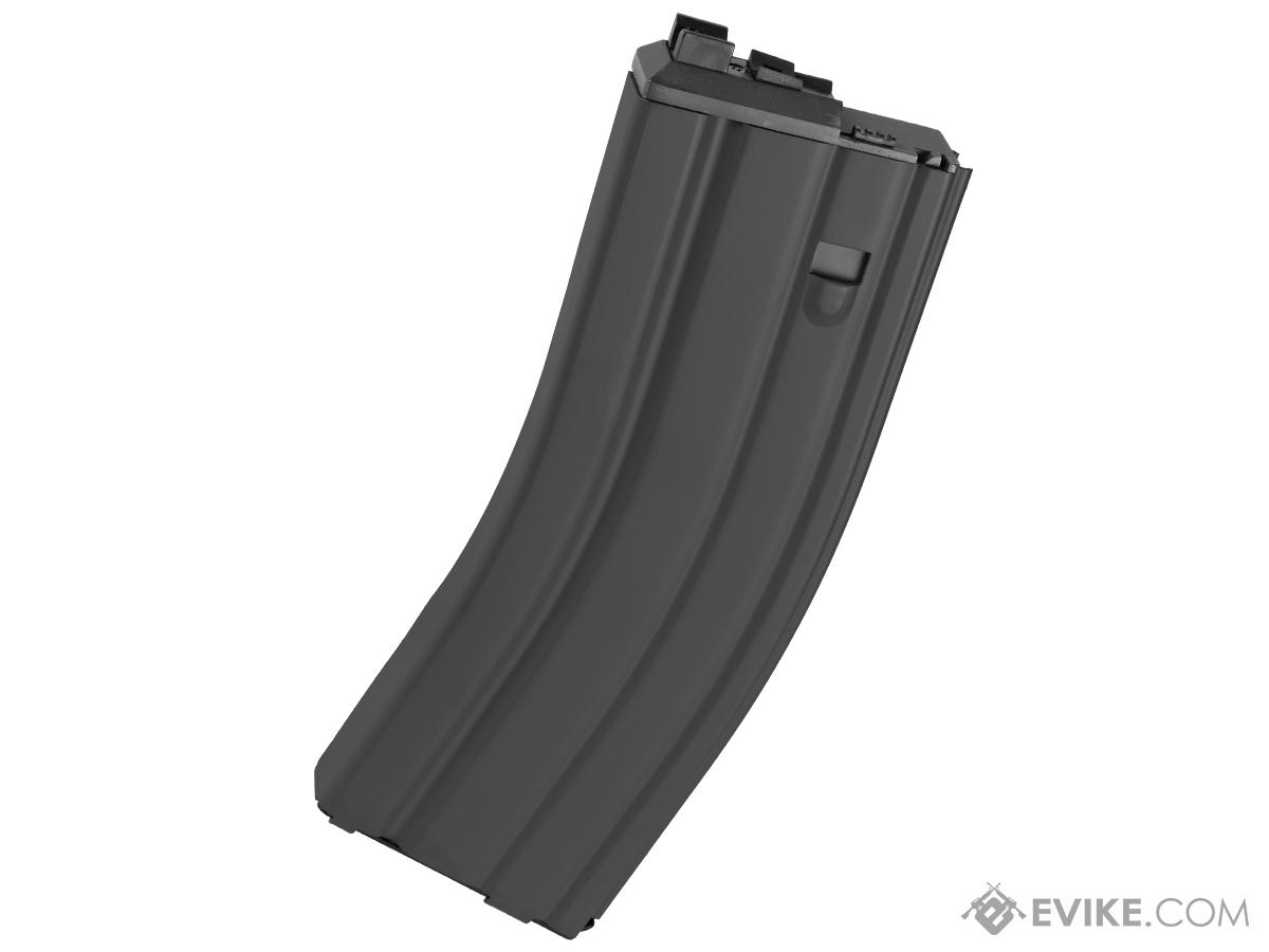 WE-Tech V3 30 Round Steel Magazine for WE Open Bolt M4 Airsoft Gas Blowback Series Rifles (Version: Green Gas / Black)