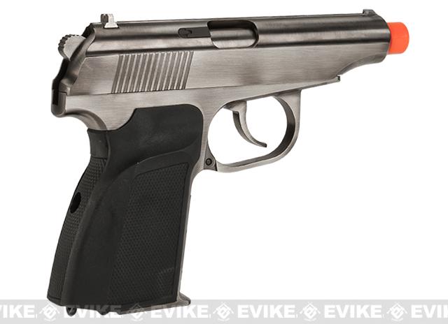 WE-Tech Makarov PMM Airsoft Gas Blowback GBB Pisto (Color: Silver