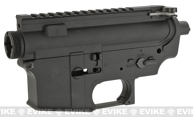 WE-Tech R5C Complete Receiver for M4 / M16 Series Airsoft AEG Rifles - Matte Black