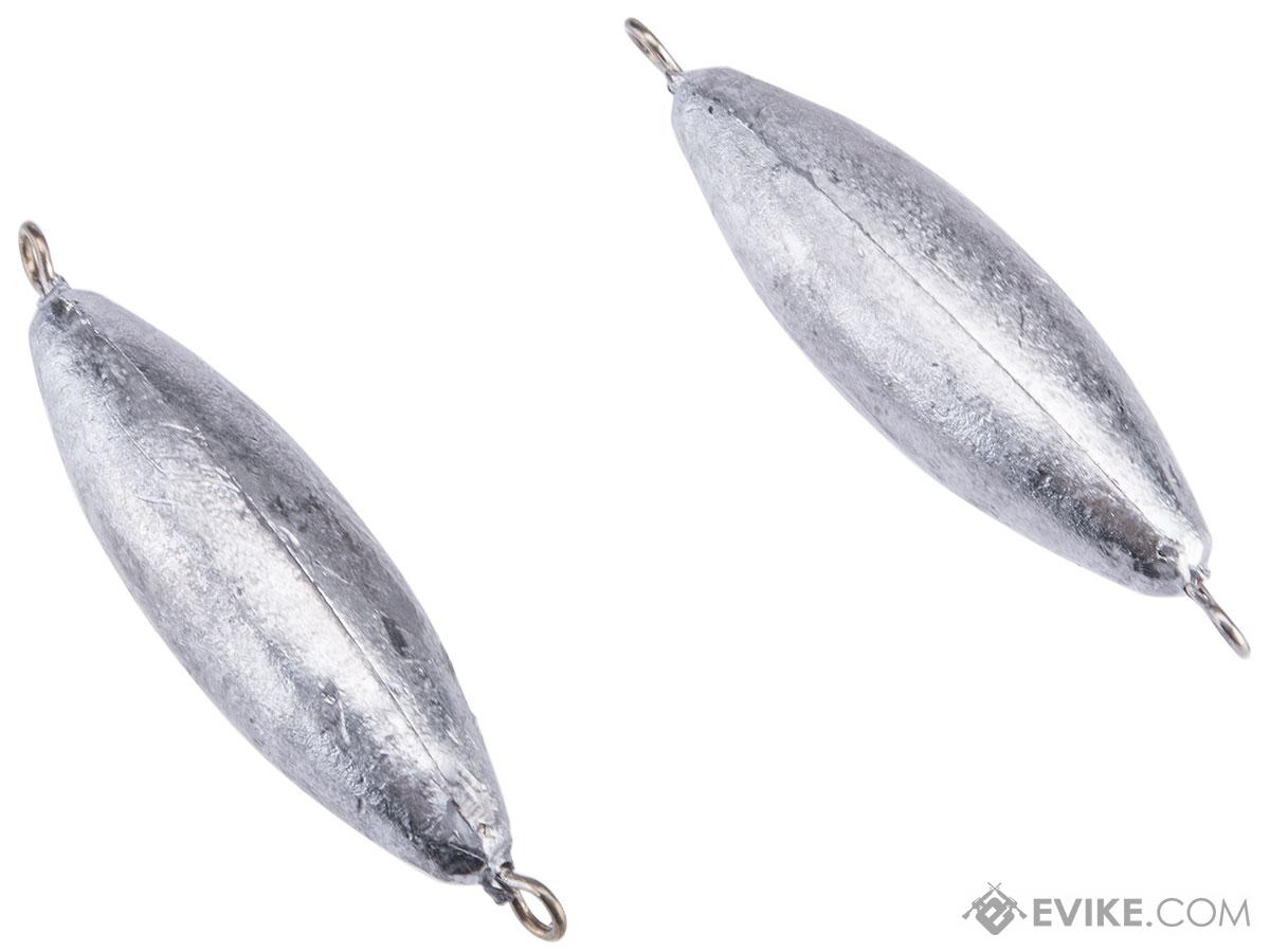 Battle Angler Double Ring Torpedo Lead Weight Sinker (Size: 2oz / Pack of 2)