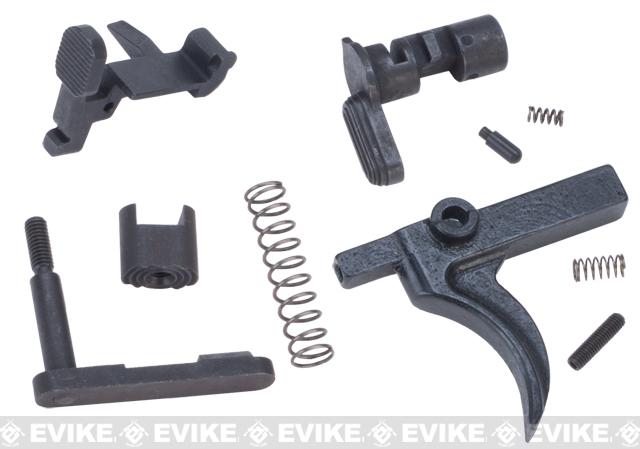 G&P Receiver Hardware Set for G&P / WA M4 Series Airsoft GBB Rifles (Type: Standard)