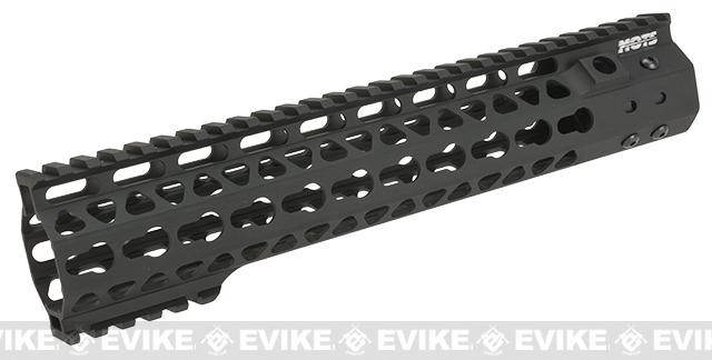 G&P MOTS 10.75 Keymod Rail System for G&P M4 / M16 Series Gas Blowback Airsoft Rifles - Black