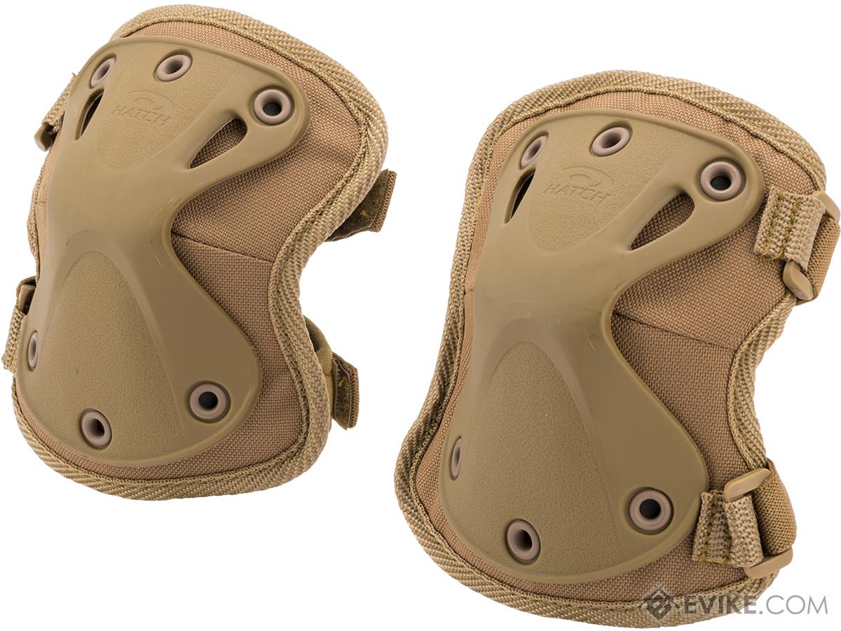 Valken Tactical X-Shaped Adult Knee Pads - Desert Tan