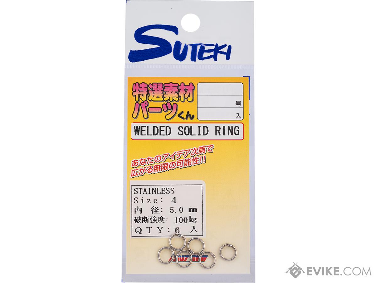 Yamai Suteki Welded Solid Ring (Model: #4 / 6 Pack)