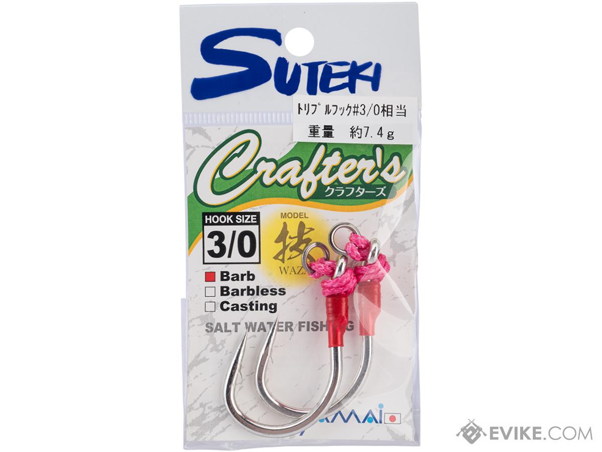 Yamai Suteki Plugging Barbed Crafter's Hook (Size: 1/0 / 2 Pack)