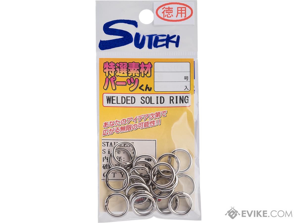 Yamai Suteki Welded Solid Ring (Model: #7 / 20 Pack)