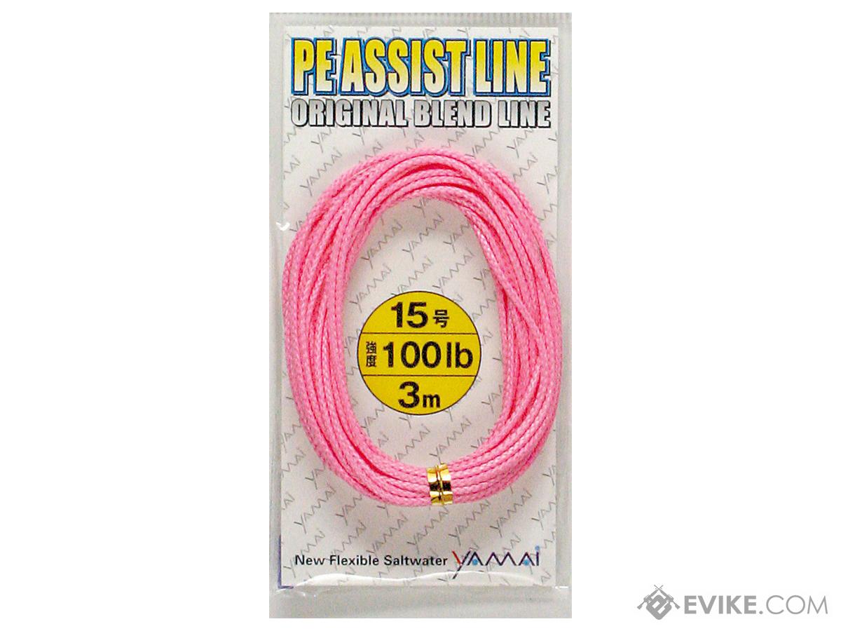 Yamai Suteki PE Assist Fishing Line (Color: Pink / 300lb)