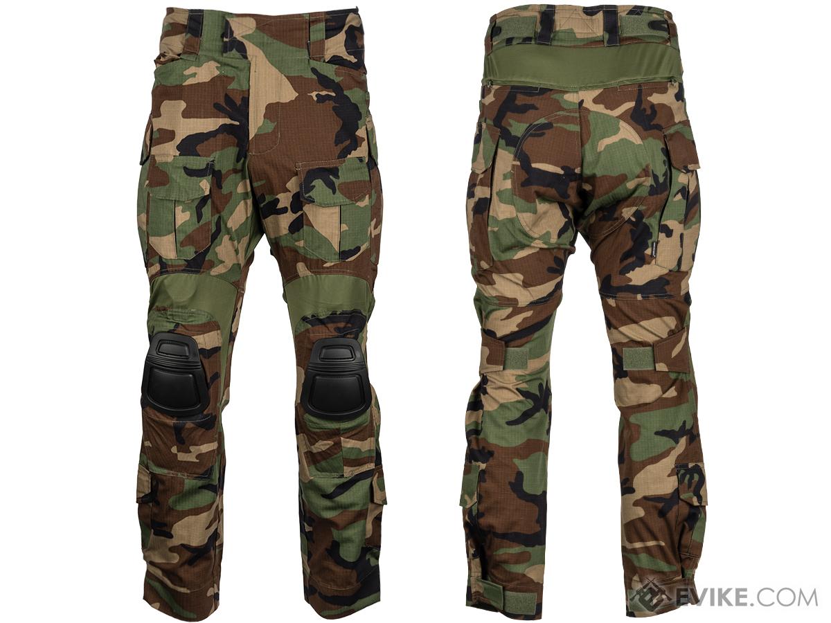 EmersonGear Combat Pants w/ Integrated Knee Pads (Color: M81 Woodland ...